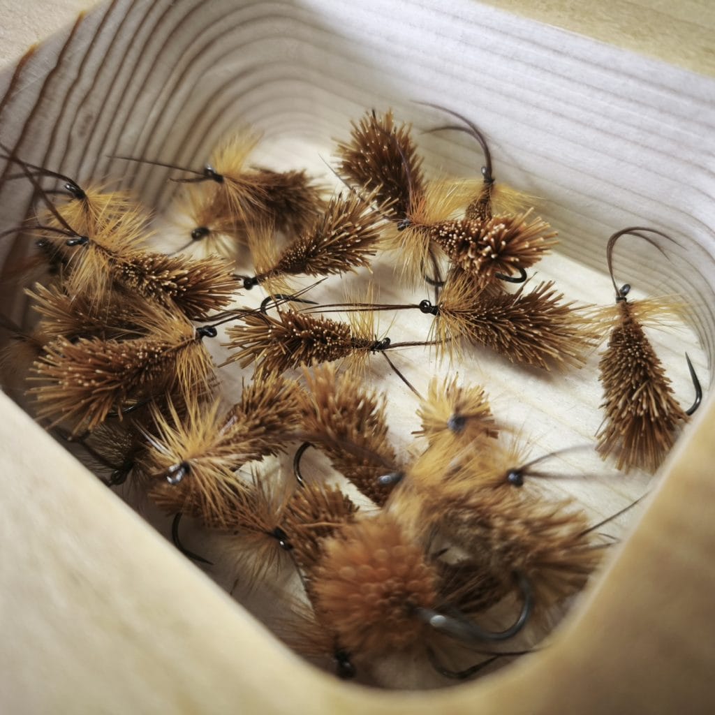 Fly fishing tackle and trout flies — Soča Trout shop in Bovec