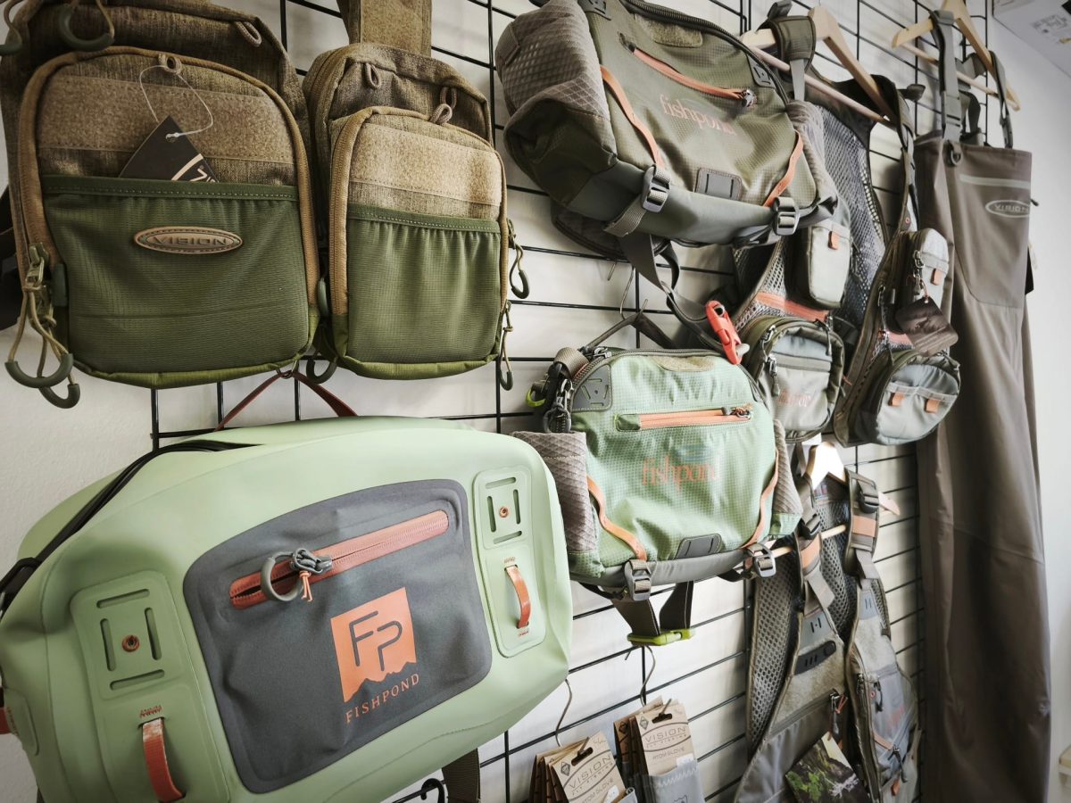 Fly fishing tackle — rods, reels and lines